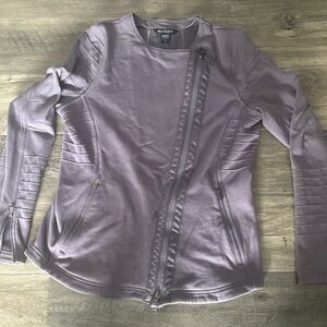 Athleta Women's Lavender Leather Jacket